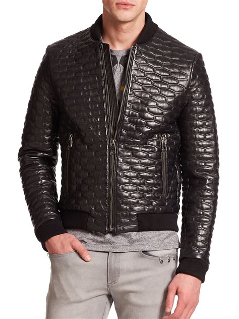 versace coat mens